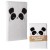 Panda Design Fluffy Plush Notebook
