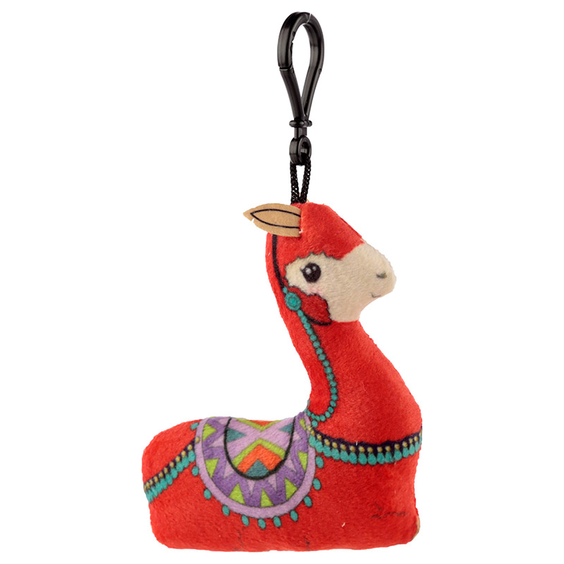 Llama Plush Sound Keyring