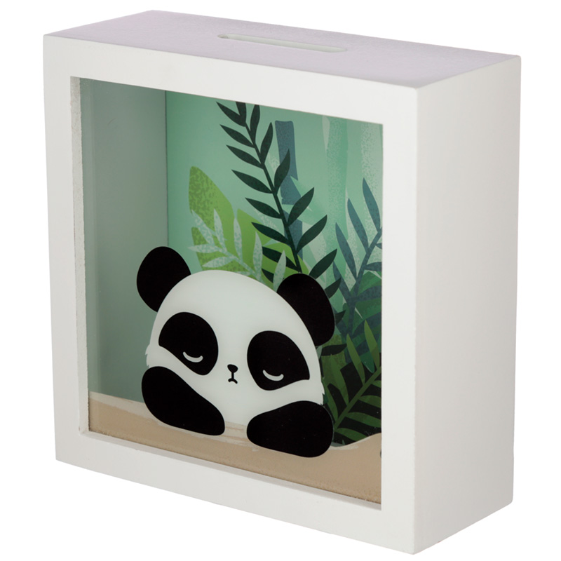 See Your Savings Money Box - Panda Design