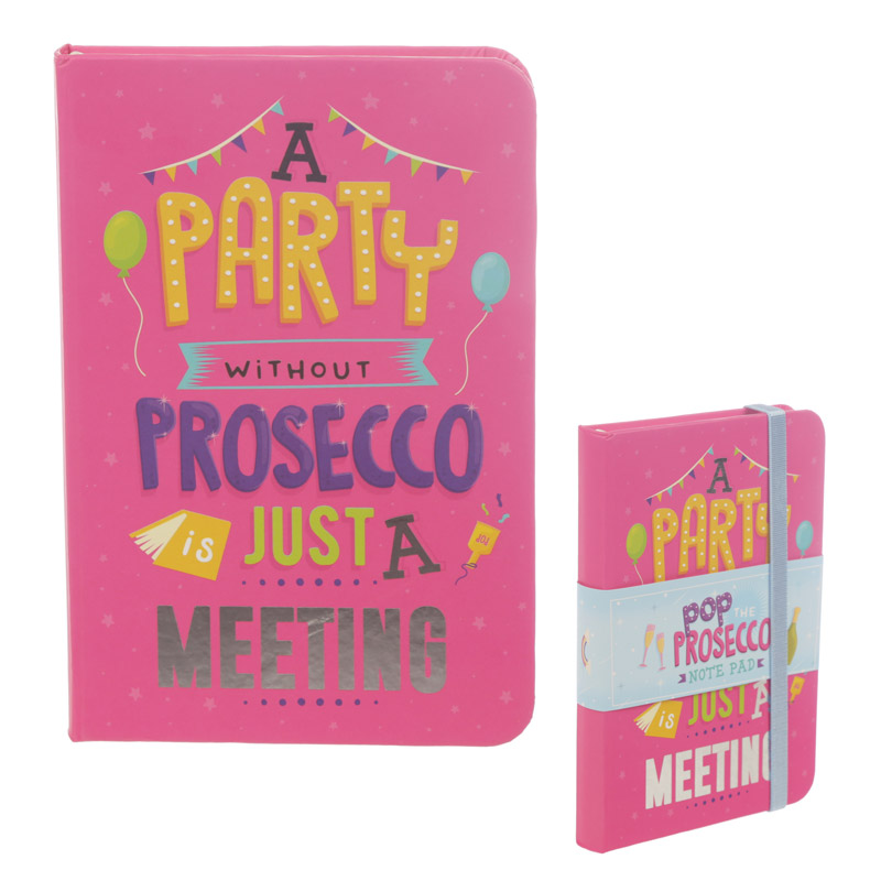 Prosecco Design A6 Collectable Hardback Notebook