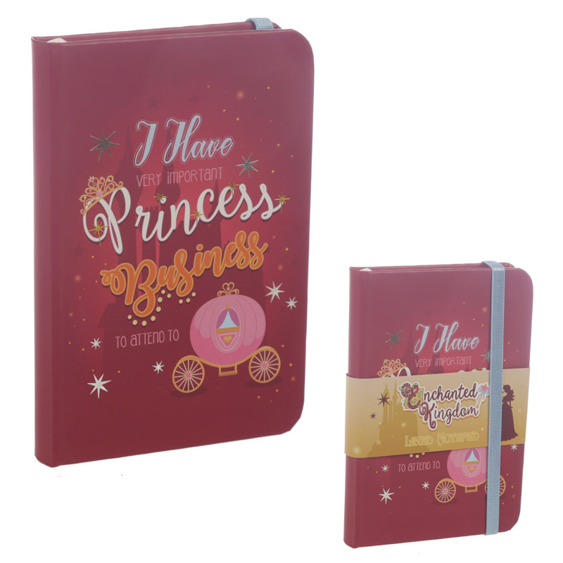 Princess Slogan A6 Collectable Hardback Notebook