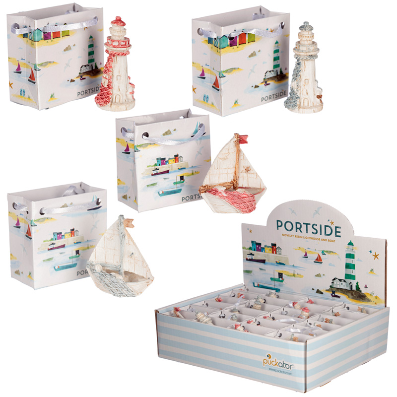 Seaside and Nautical Novelty Collectable in a Mini Gift Bag